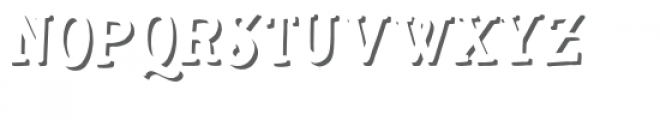 Carneval Shadow Font LOWERCASE