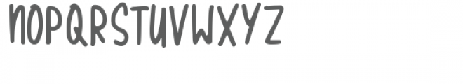 Casual Friday Font UPPERCASE