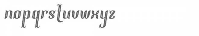 Catumbo Regular Font LOWERCASE