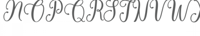 cabelita script Font UPPERCASE