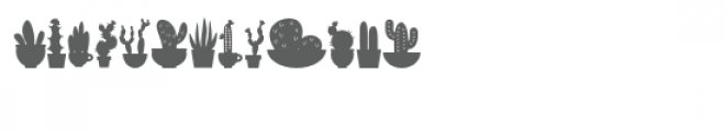 cactus doodlebat Font UPPERCASE