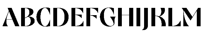 Caesura Bold Font UPPERCASE