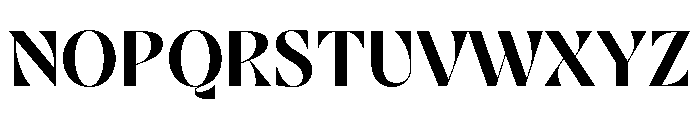Caesura Bold Font UPPERCASE