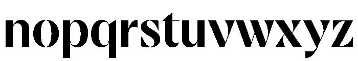 Caesura Bold Font LOWERCASE