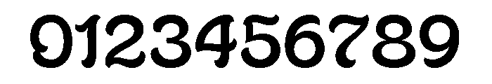 Cafe Romantique Medium Font OTHER CHARS