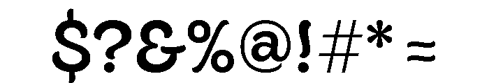 Cafe Romantique Medium Font OTHER CHARS