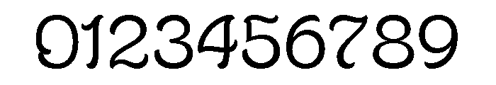 Cafe Romantique Regular Font OTHER CHARS