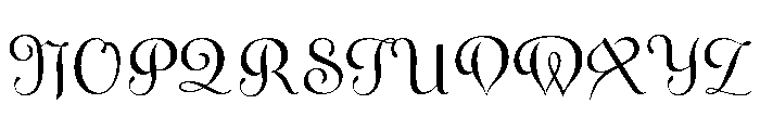 Caffe Cappuccino Font UPPERCASE