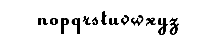 Caffe Lemonade Font LOWERCASE