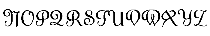 Caffe Pastry Font UPPERCASE