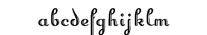 Caffe Poster Inline FONT