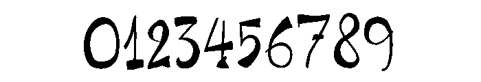 Cage Text Font OTHER CHARS