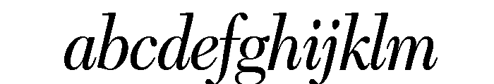 Caledonia CC Display Regular Italic FONT