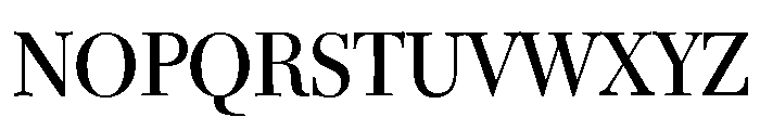 Caledonia CC Display Regular Font UPPERCASE