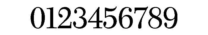 Caledonia CC Headline Regular Font OTHER CHARS