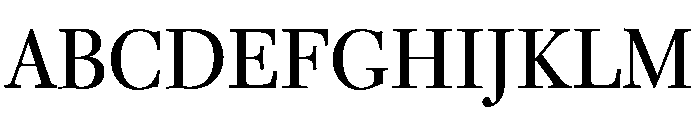 Caledonia CC Headline Regular Font UPPERCASE