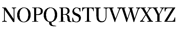 Caledonia CC Headline Regular Font UPPERCASE