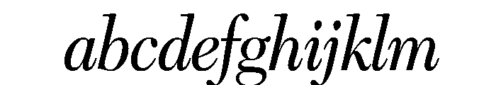 Caledonia CC Italic FONT