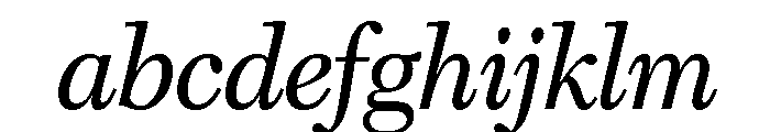 Caledonia CC Subhead Regular Italic FONT