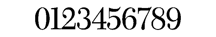 Caledonia CC Font OTHER CHARS