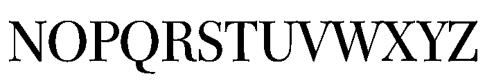 Caledonia CC Font UPPERCASE