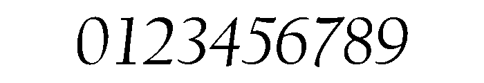 Californian Display Regular Italic Font OTHER CHARS