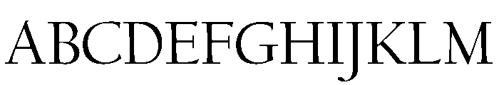 Californian Display Regular Font UPPERCASE