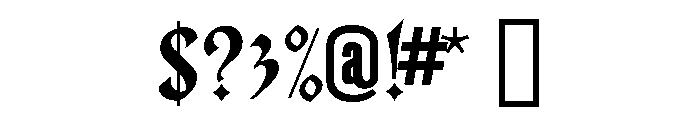 Caligra Regular Font OTHER CHARS