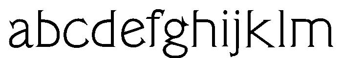 Camelot Text Regular FONT
