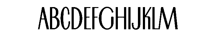 Cameo Heavyline Font UPPERCASE