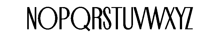 Cameo Heavyline Font UPPERCASE