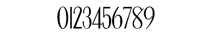 Cameo Thinline Font OTHER CHARS