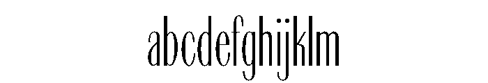 Cameo Thinline FONT