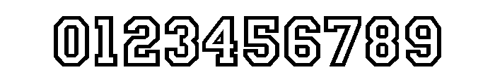 Campus Regular Font OTHER CHARS