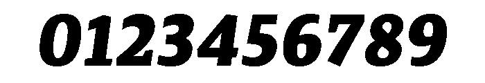 Canberra Black Italic Font OTHER CHARS