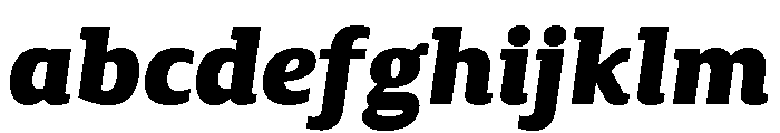 Canberra Black Italic FONT