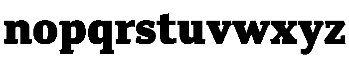 Canberra Black Font LOWERCASE