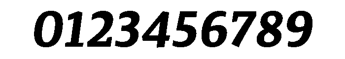 Canberra Bold Italic Font OTHER CHARS