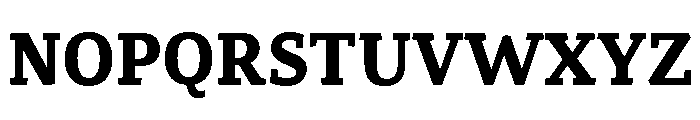 Canberra Bold Font UPPERCASE