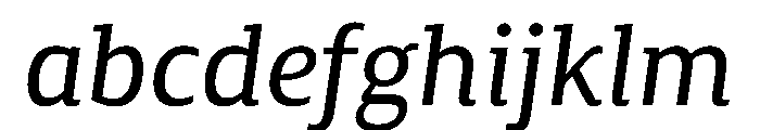 Canberra Italic FONT