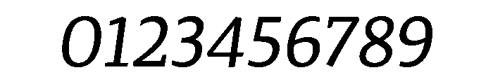 Canberra Regular Italic Font OTHER CHARS