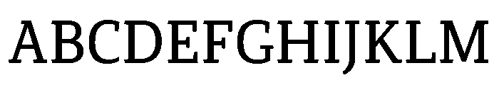 Canberra Regular Font UPPERCASE