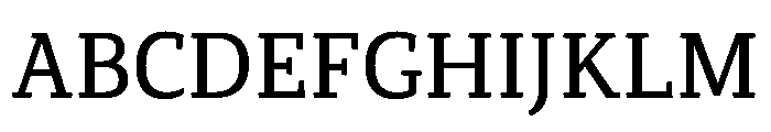 Canberra Font UPPERCASE