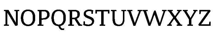 Canberra Font UPPERCASE