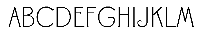 Canterbury Old Style Regular Font UPPERCASE
