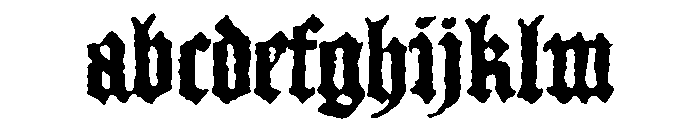 Canterbury Regular FONT