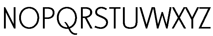 Canterbury Sans Bold Font UPPERCASE