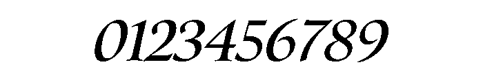 Canto Bold Italic Font OTHER CHARS