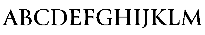 Canto Bold Font UPPERCASE