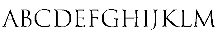 Canto Brush Light Font UPPERCASE